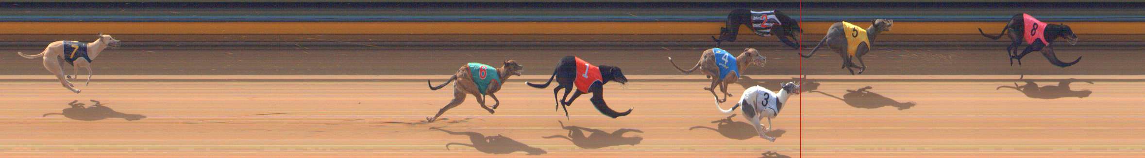 Race result finish photo